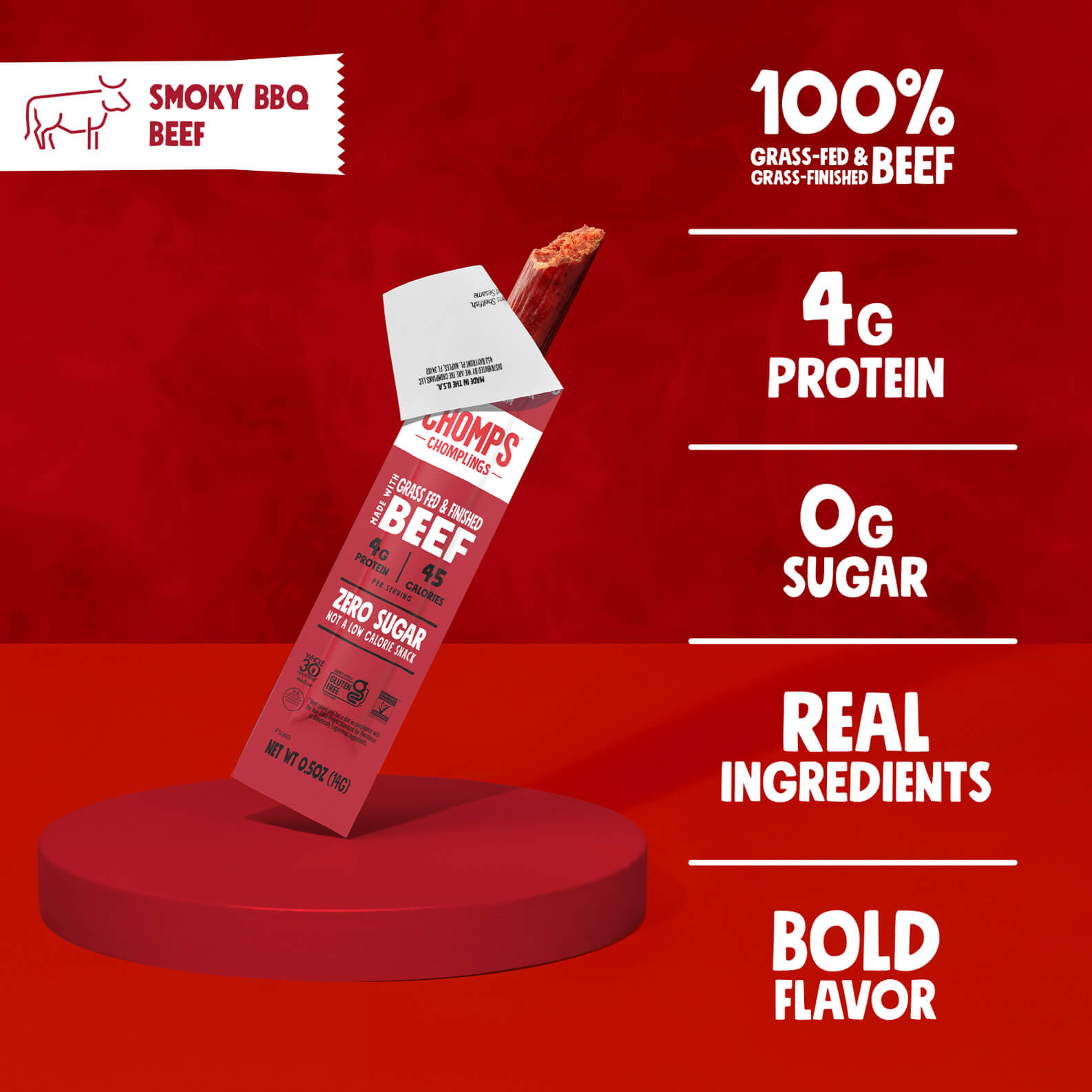 6 ct. Smoky BBQ Beef Chomplings